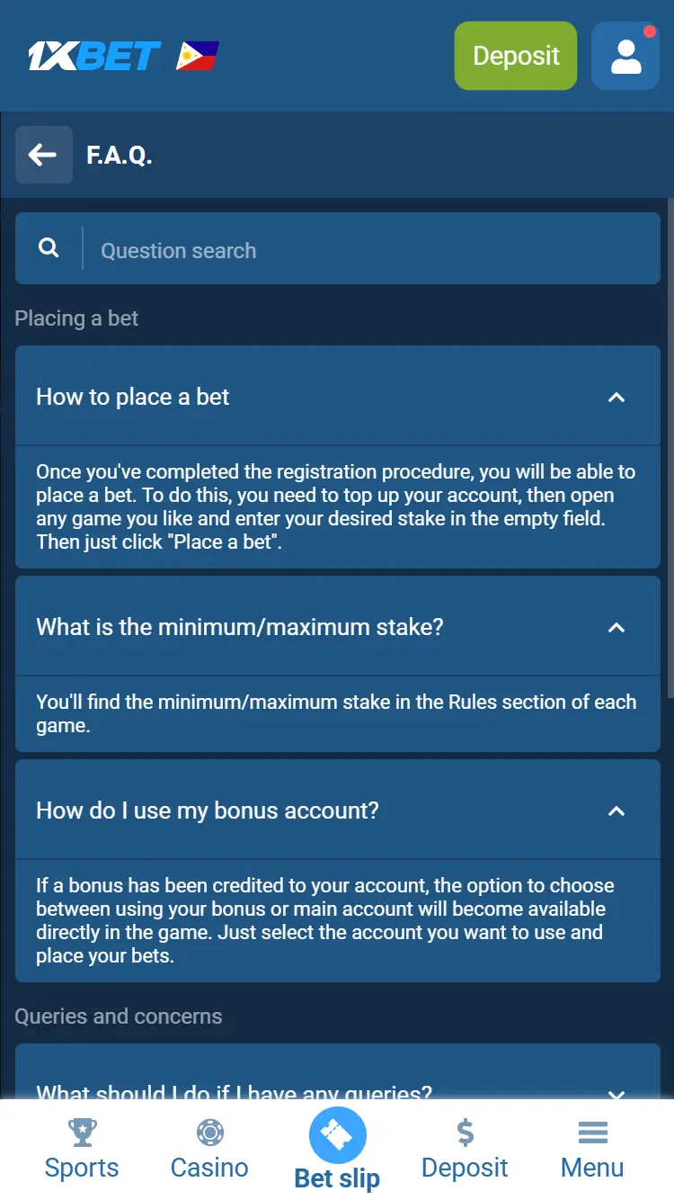 1xBet Games-FAQ